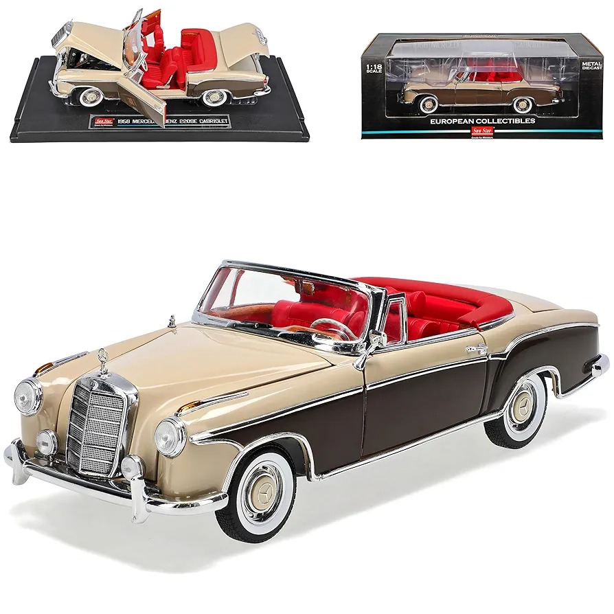 ماکت کلکسیونی مرسدس بنز 220E سان استار 1/18