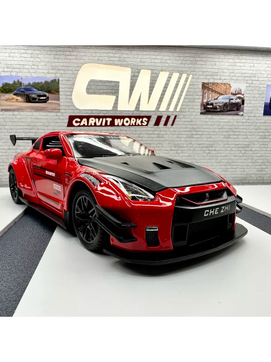 ماکت ماشین نیسان GTR مقیاس 1/24 دودزا