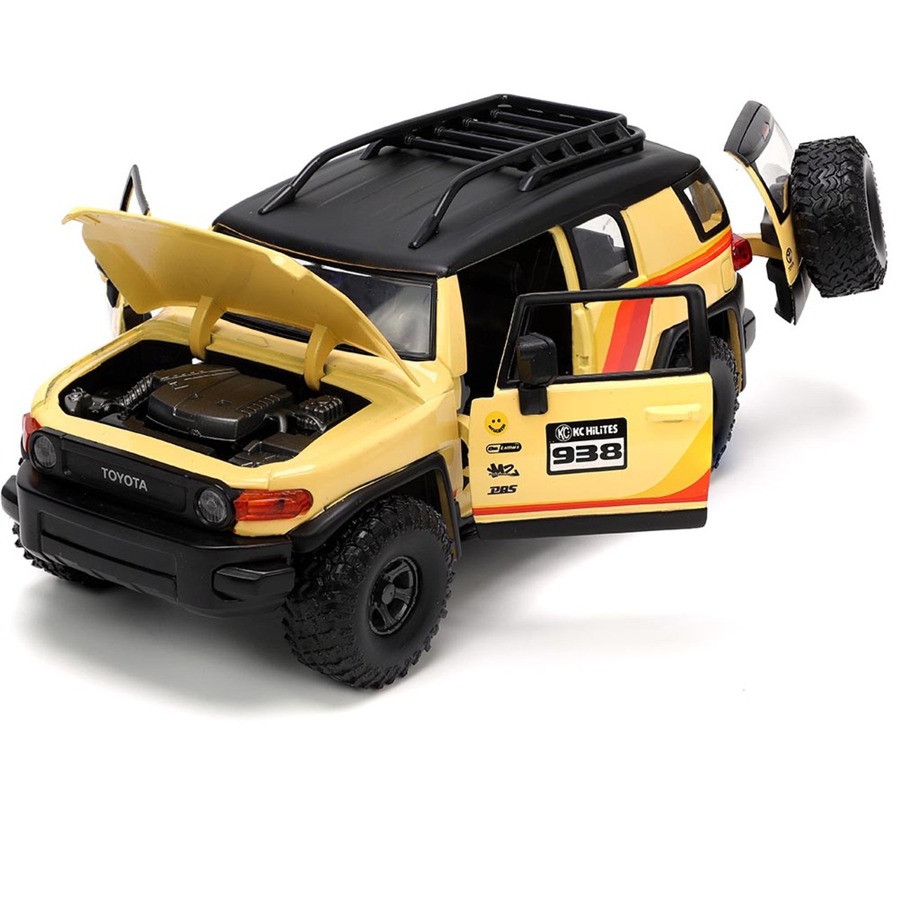 ماکت تویوتا FJ کروز جادا مقیاس 1/24 تک جعبه