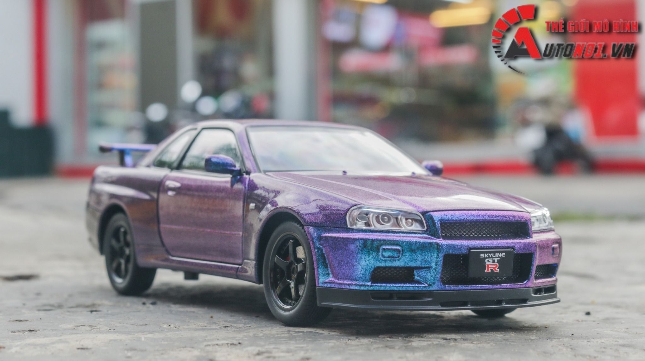 ماکت نیسان اسکای لاین R34 مقیاس 1/24