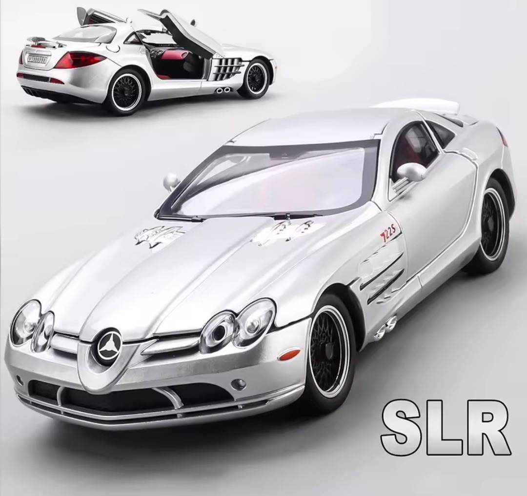 ماکت کلکسیونی مرسدس بنز SLR مقیاس 1/24 ( FULL )