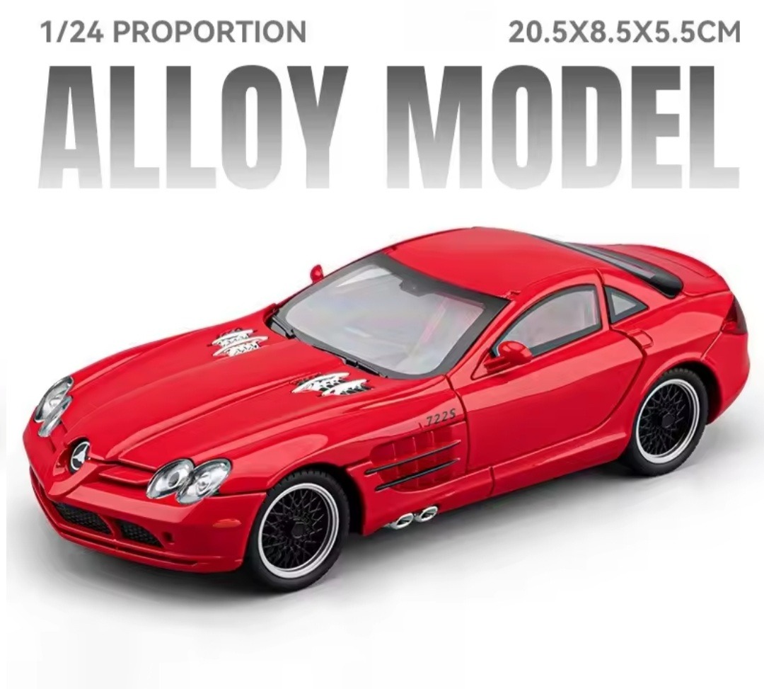 ماکت کلکسیونی مرسدس بنز SLR مقیاس 1/24 ( FULL )