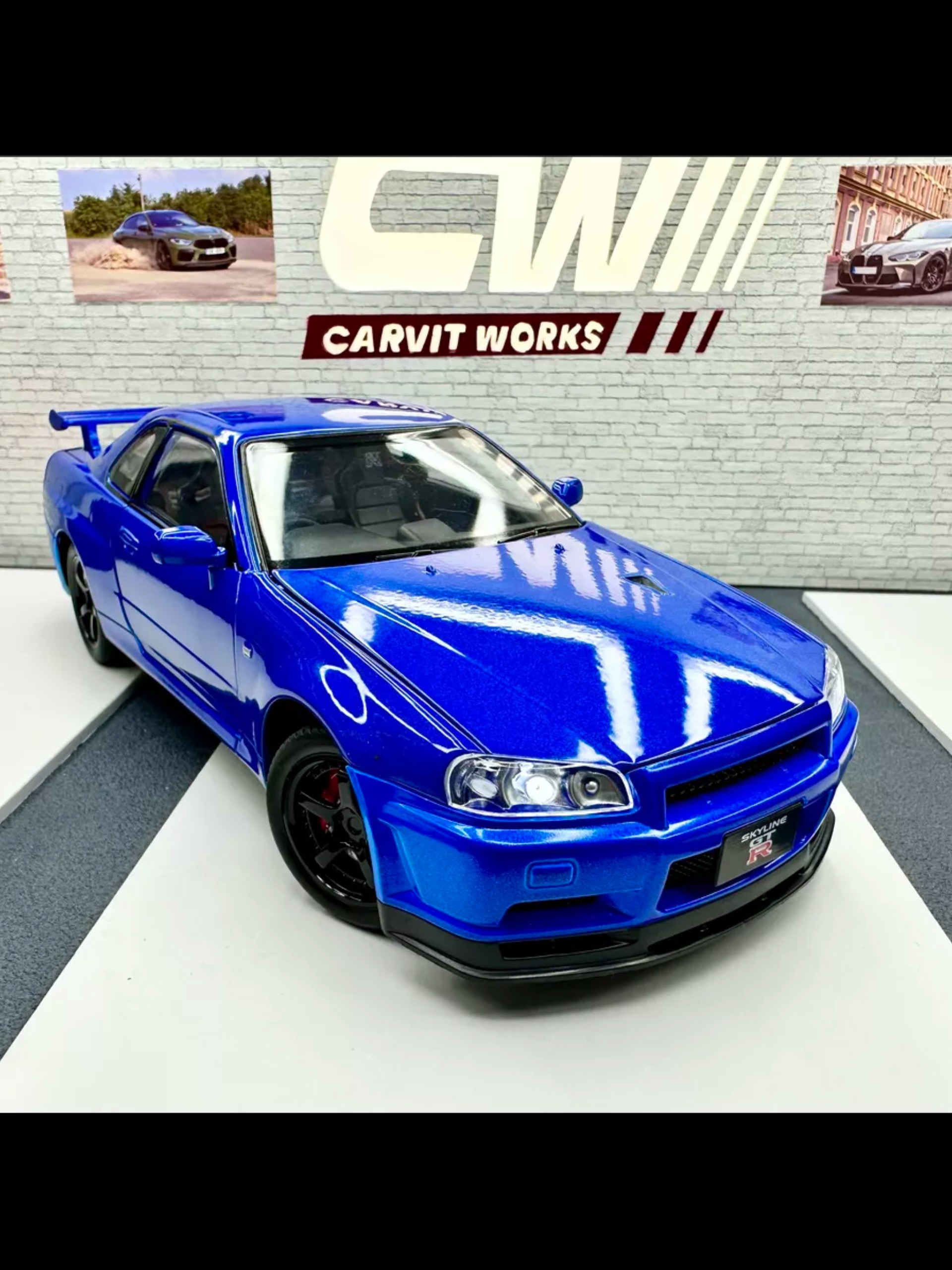 ماکت نیسان اسکای لاین R34 مقیاس 1/24