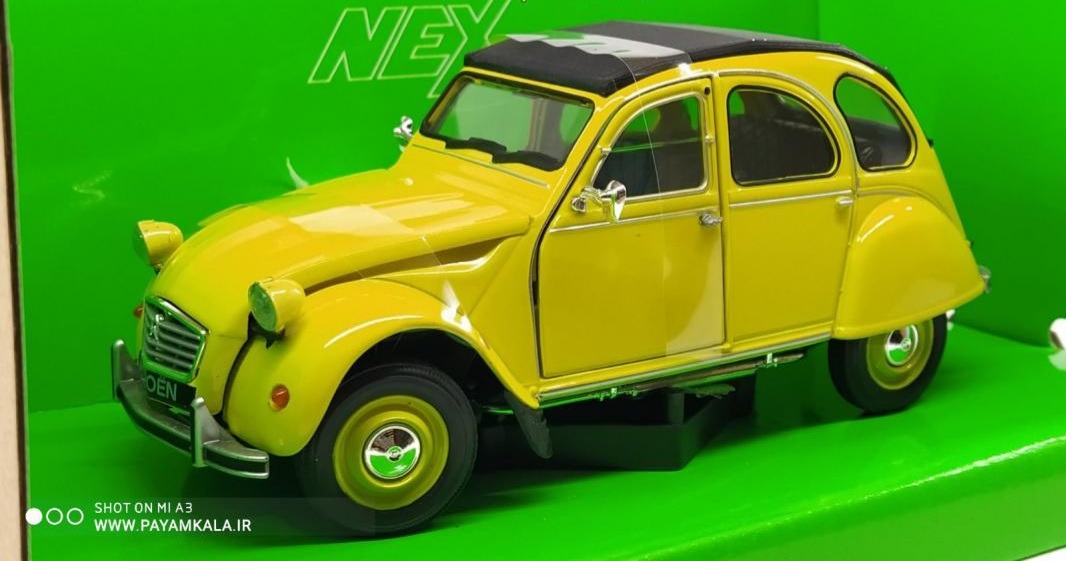 ماکت کلکسیونی و کمیاب ژیان 1/24 ویلی تک جعبه