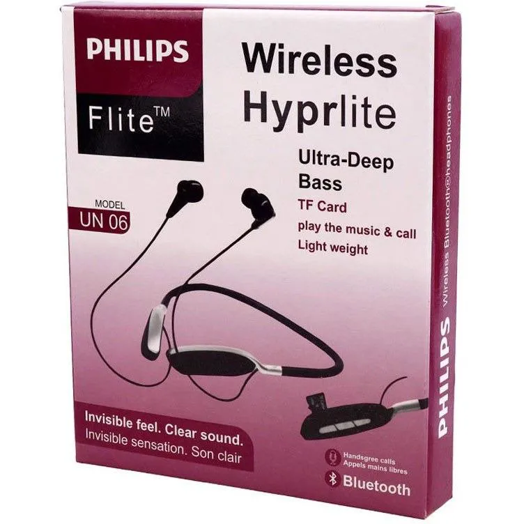 هندزفری بلوتوث دورگردنی مدل Philips UN-06