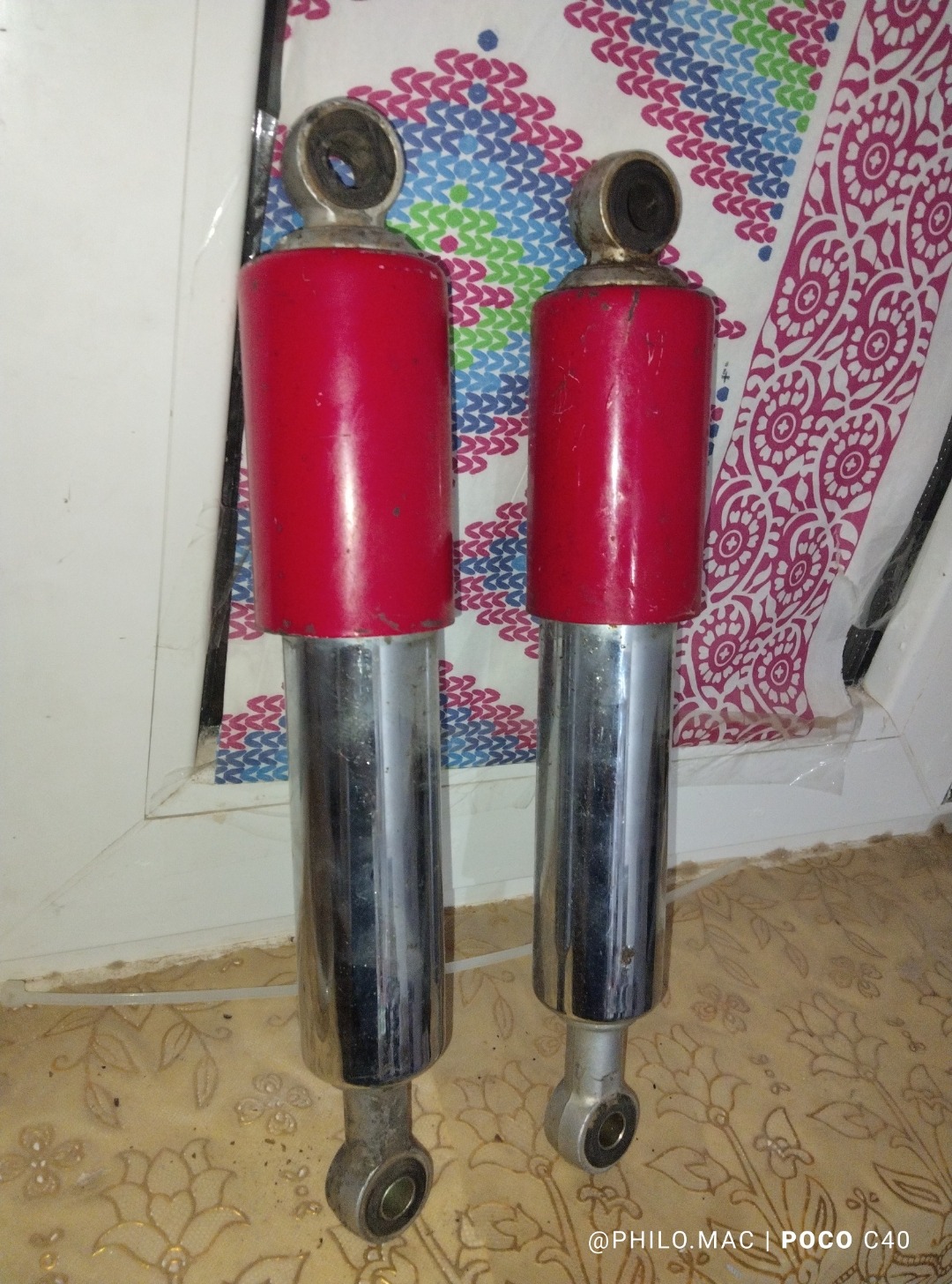 کمک عقب سوزوکی ax100 ژاپن (رنگ قرمز)