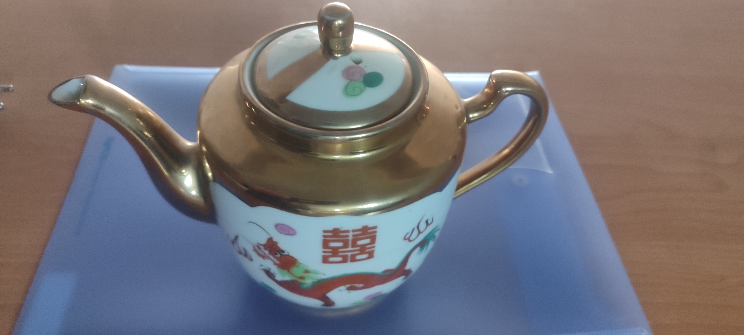 قوری اژدهایی عتیقه