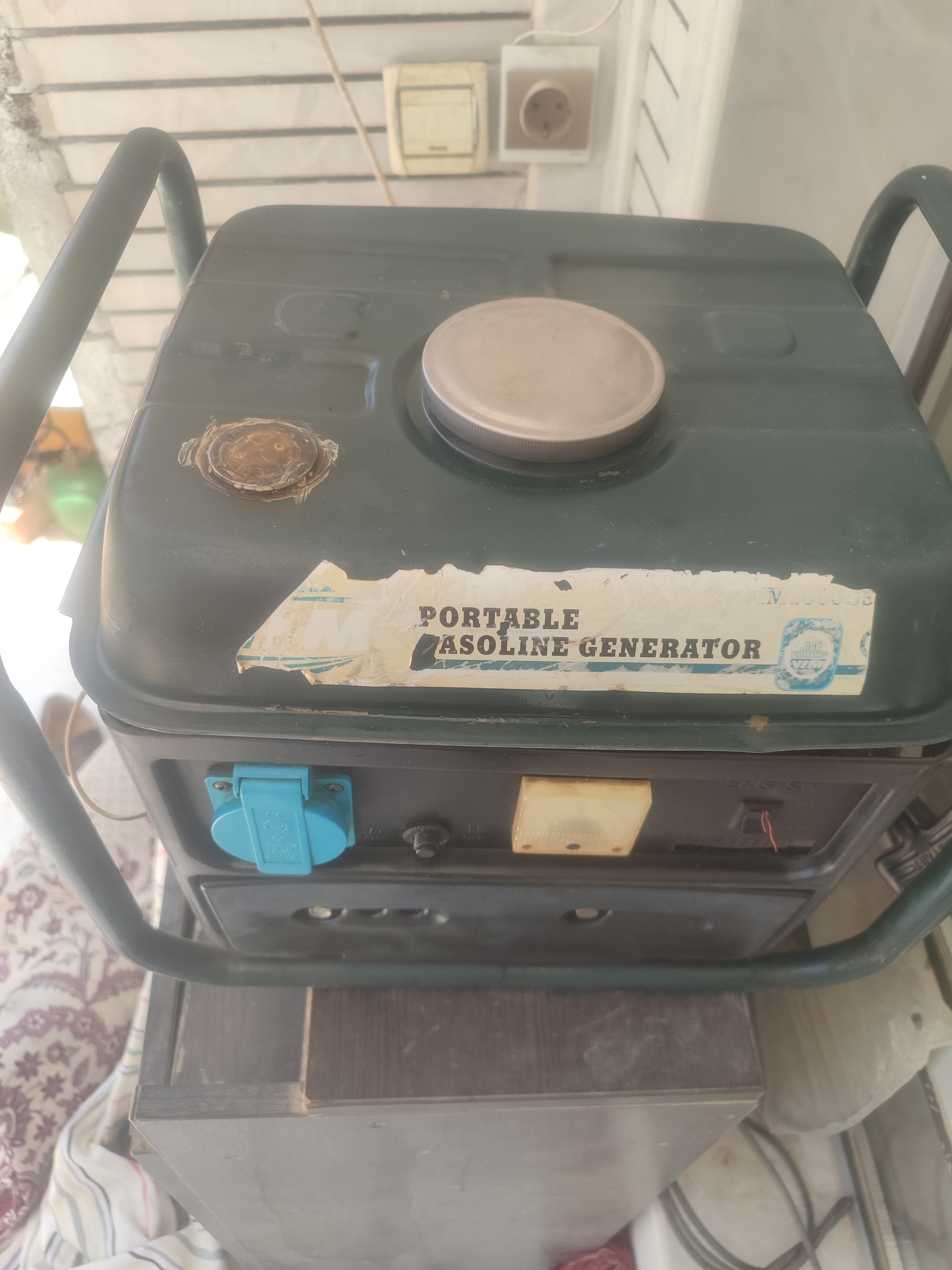 موتوربرق ژنراتوری قدیمی