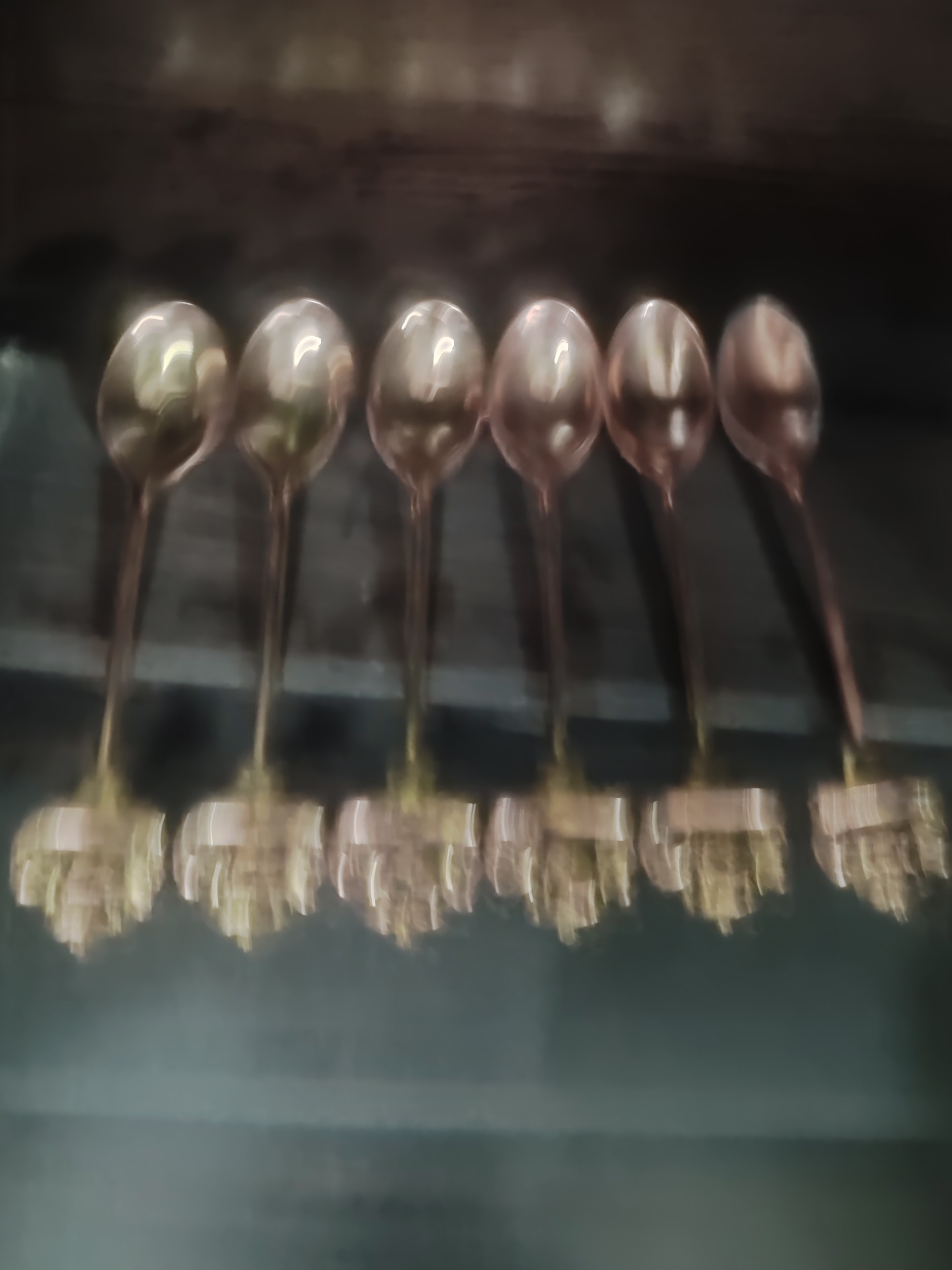 قاشق مسی چای خوری قدیمی