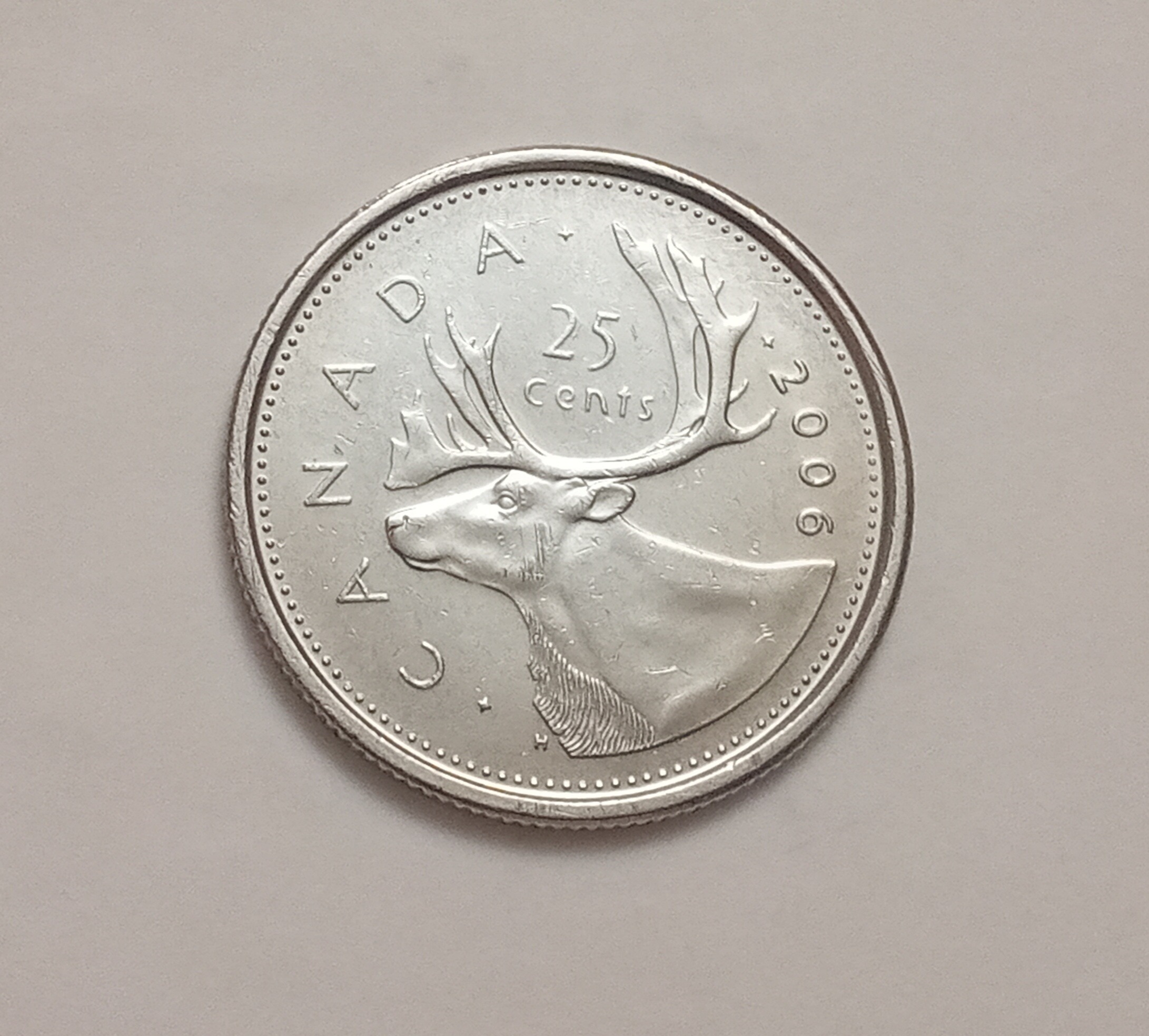 سکه کمیاب 25 سنت کانادا 2006