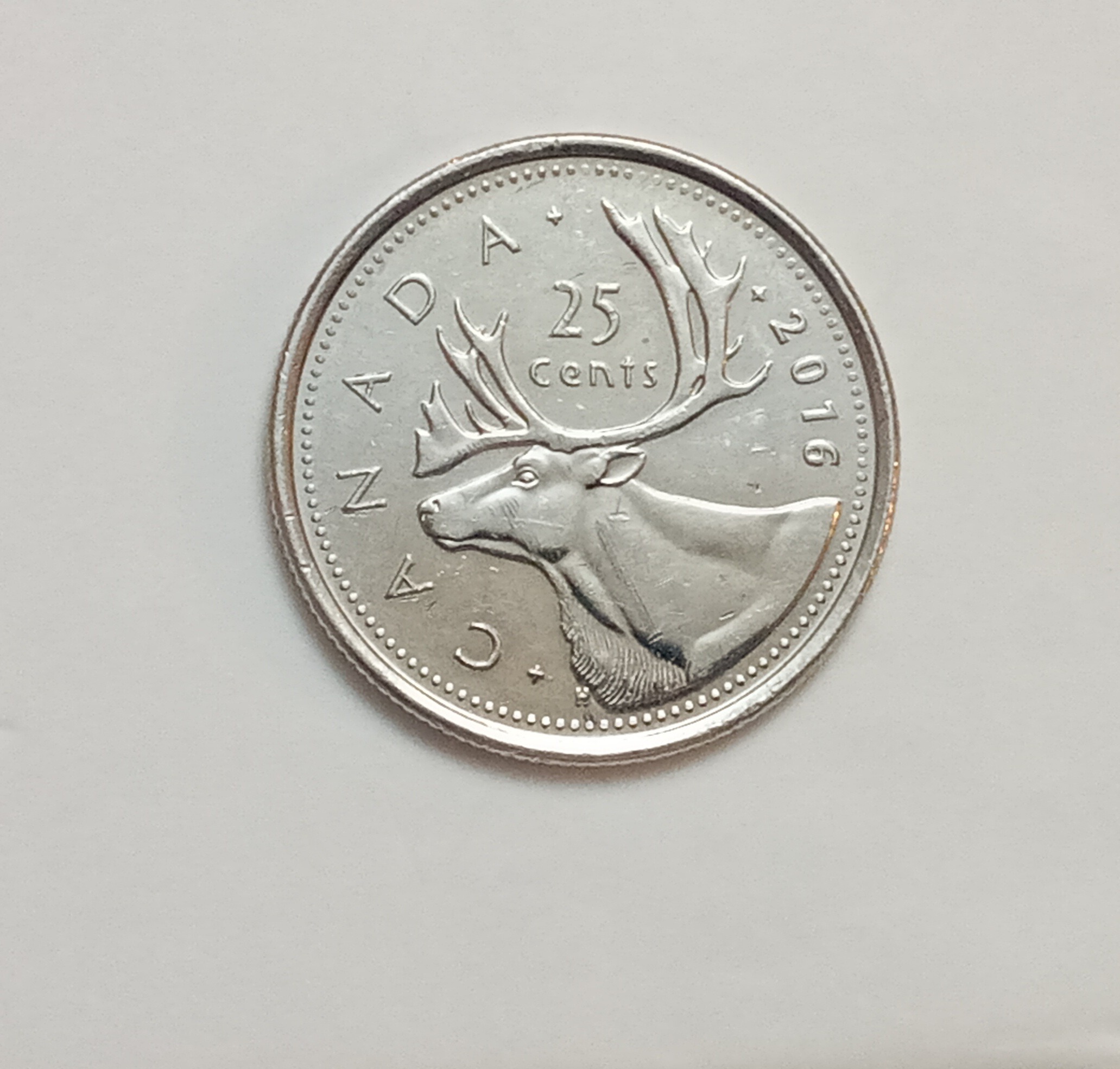 سکه کمیاب 25 سنت کانادا2016