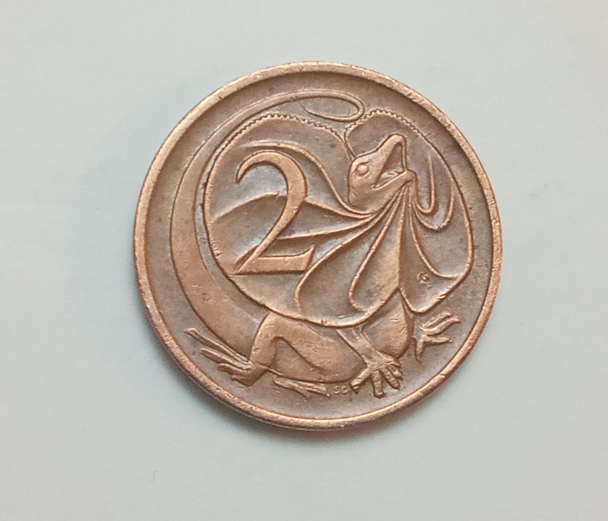 سکه زیبا و کمیاب 2 سنت استرالیا 1978