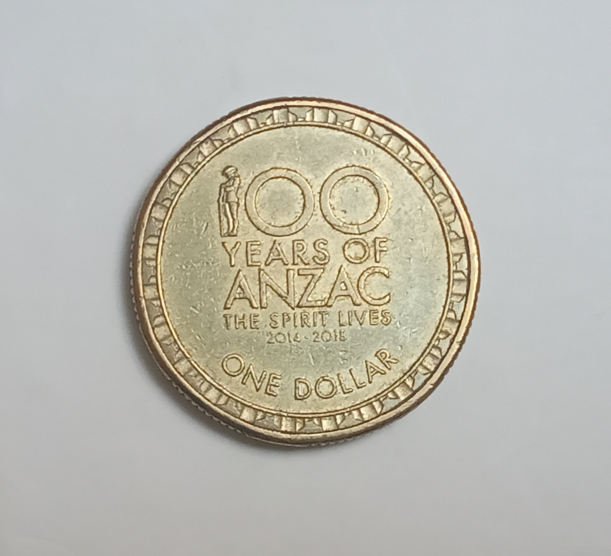 سکه یادبودی کمیاب 1 دلار استرالیا 2014