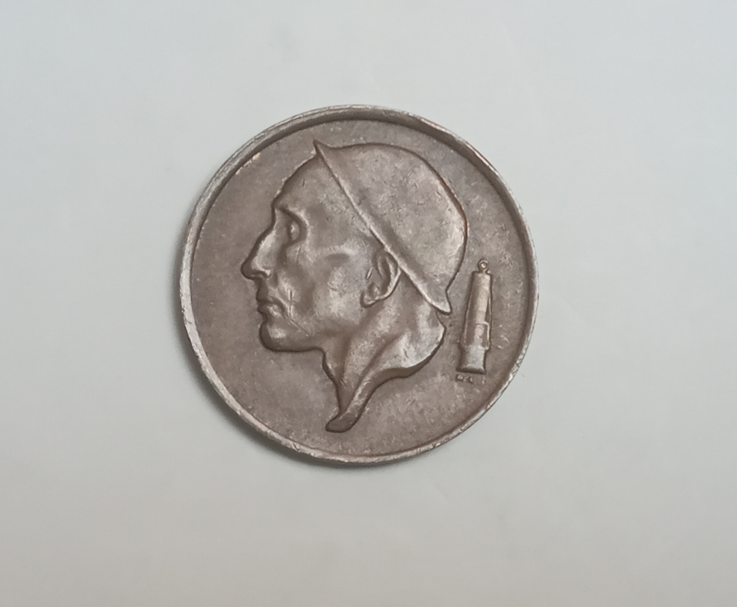 سکه کمیاب 50 سنتیم بلژیک 1975