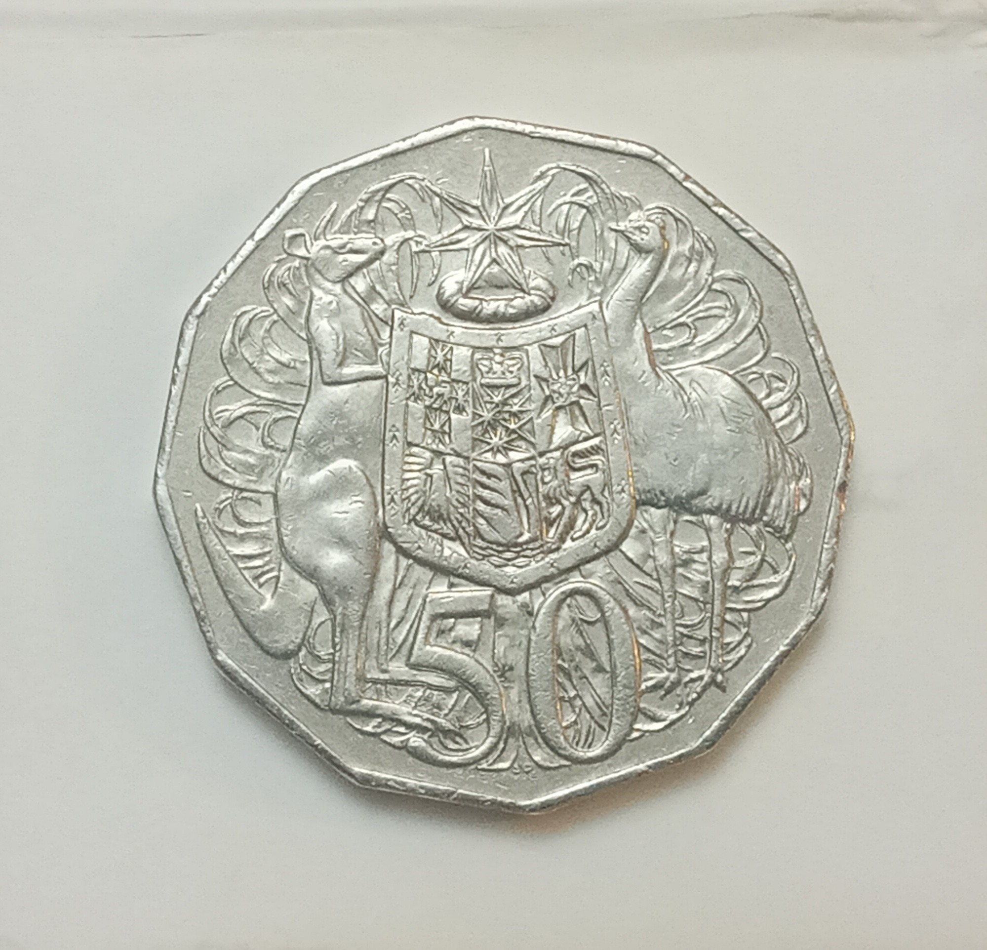 سکه زیبا و کمیاب 50 سنت استرالیا 2006