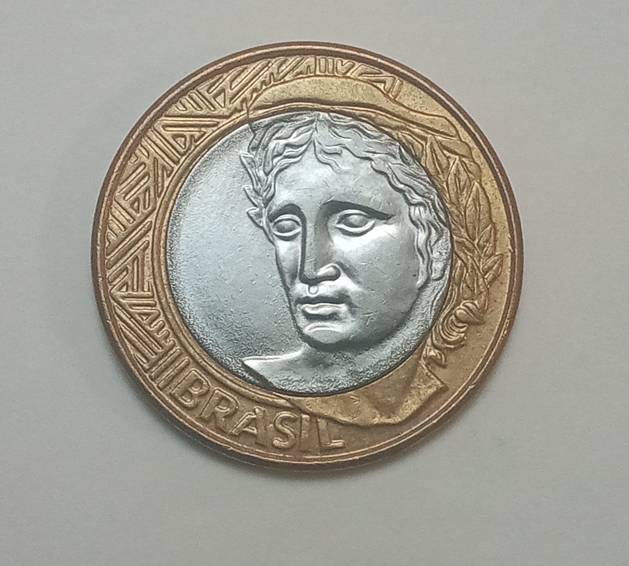 سکه زیبا و کمیاب 1 رئال برزیل 2006