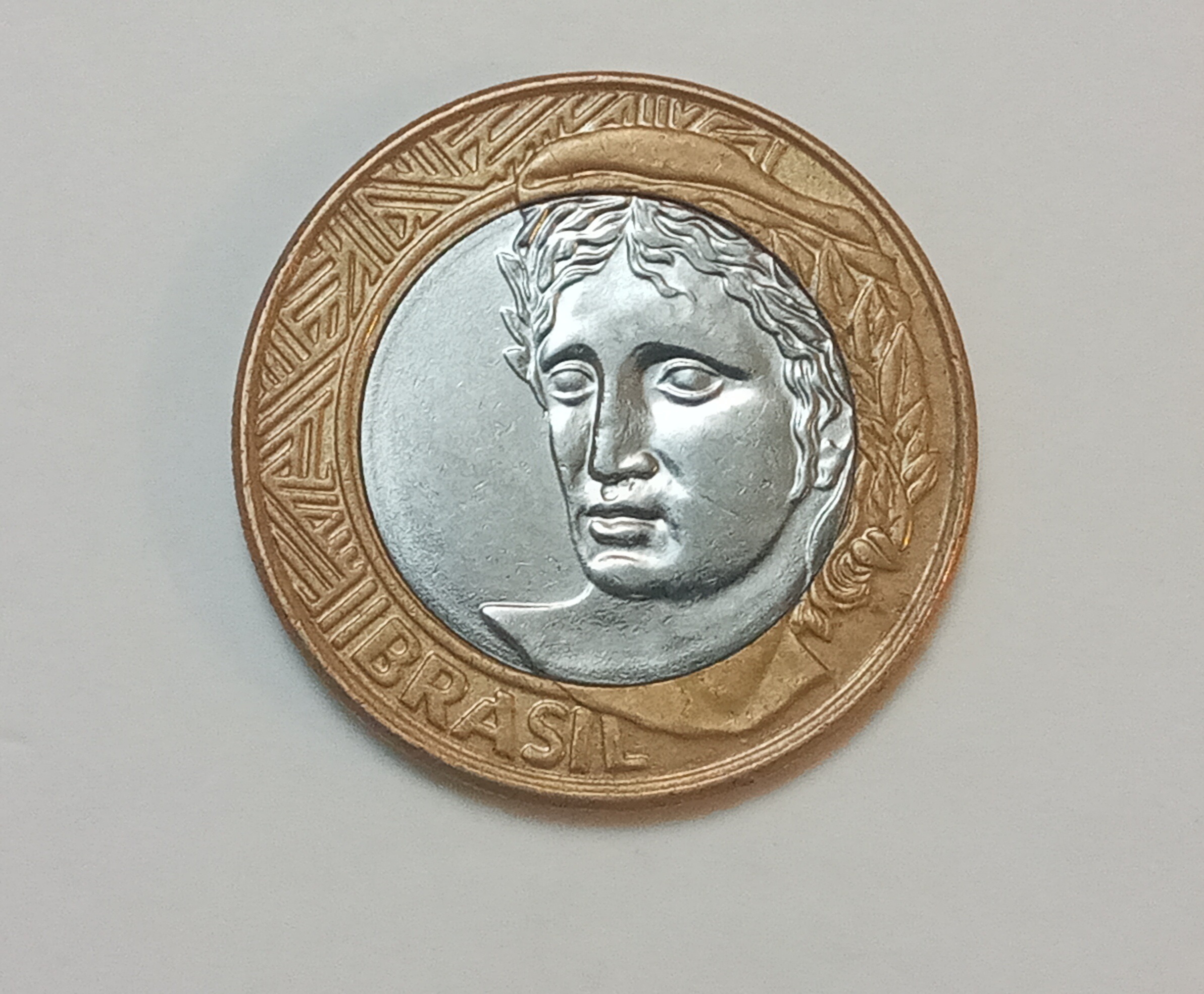 سکه زیبا و کمیاب 1 رئال برزیل 2007