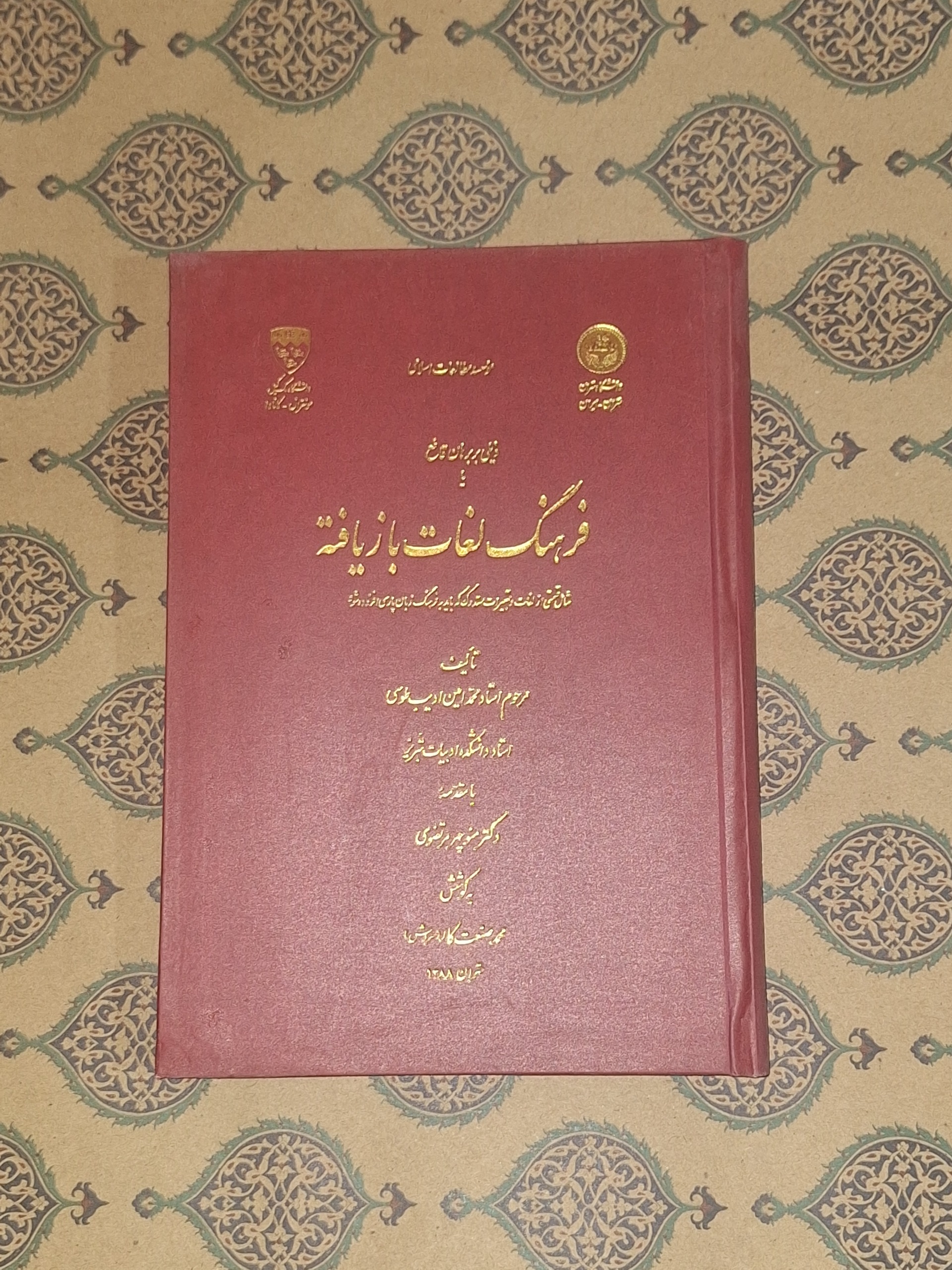 فرهنگ لغات بازیافته