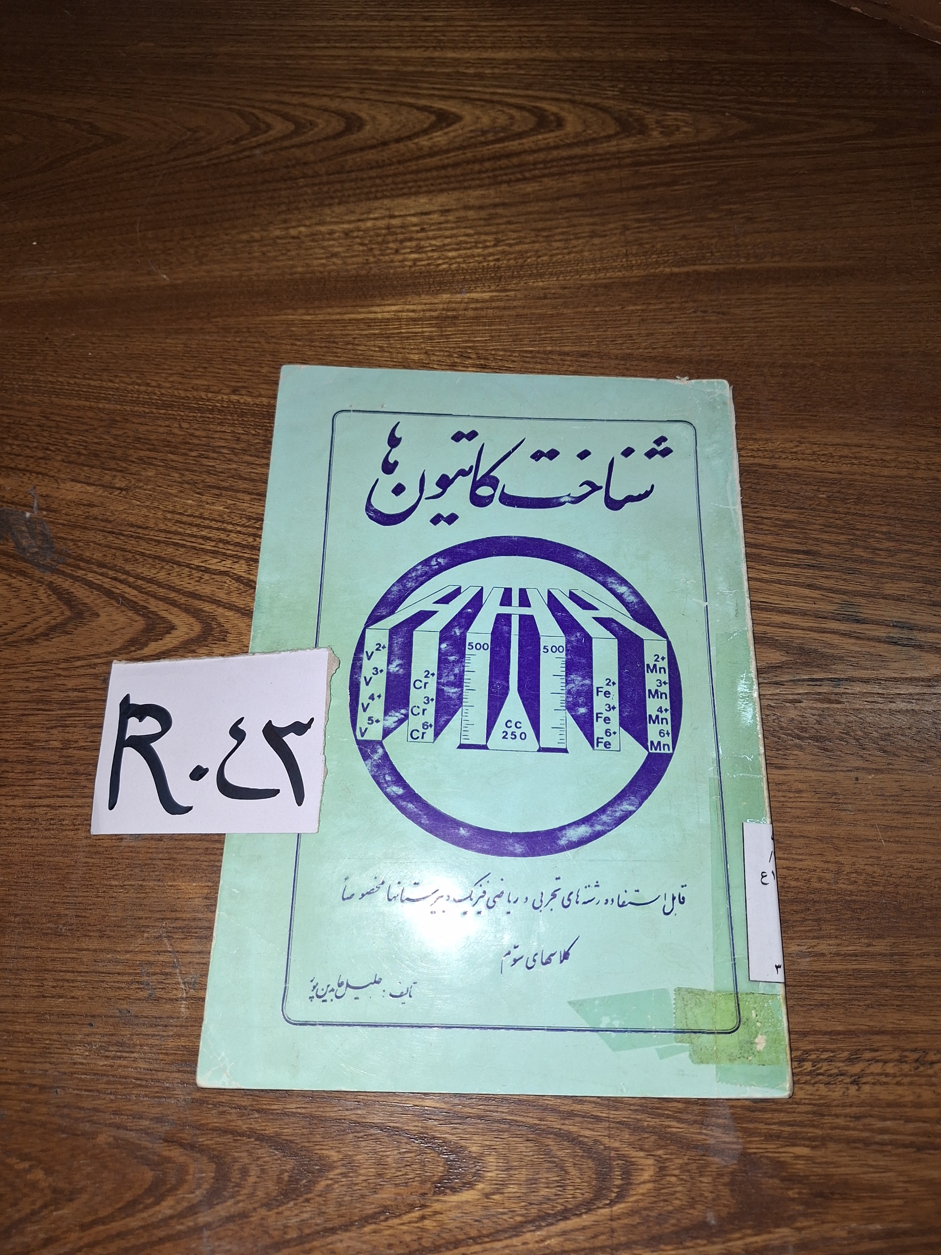 شناخت کاتیونها شیمی