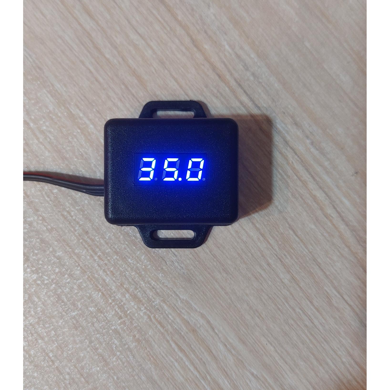 نمایشگر باتری ماشین سواری و کامیون رنگ آبی