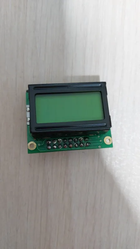 Lcd 2×8 کاراکتری سبز