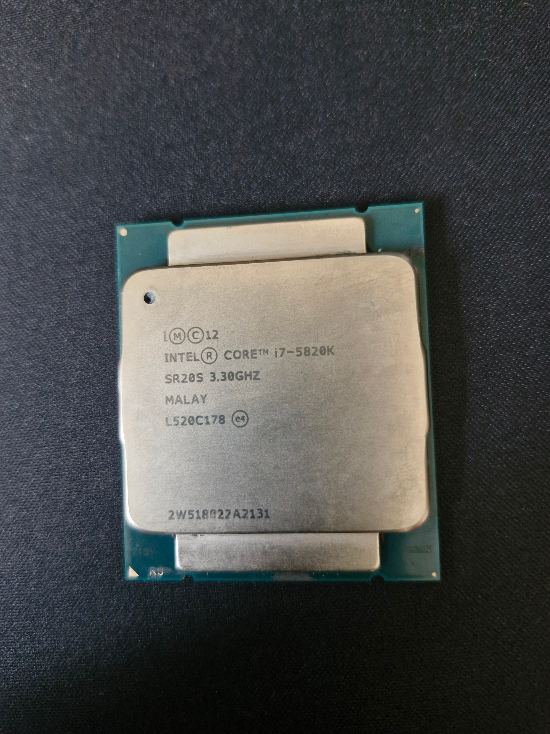 پردازنده I7 5820k
