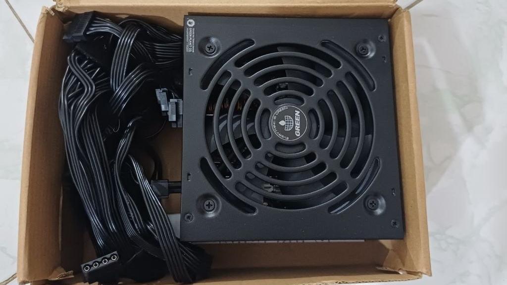 پاور کامپیوتر گرین 500w سالم با گارانتی
