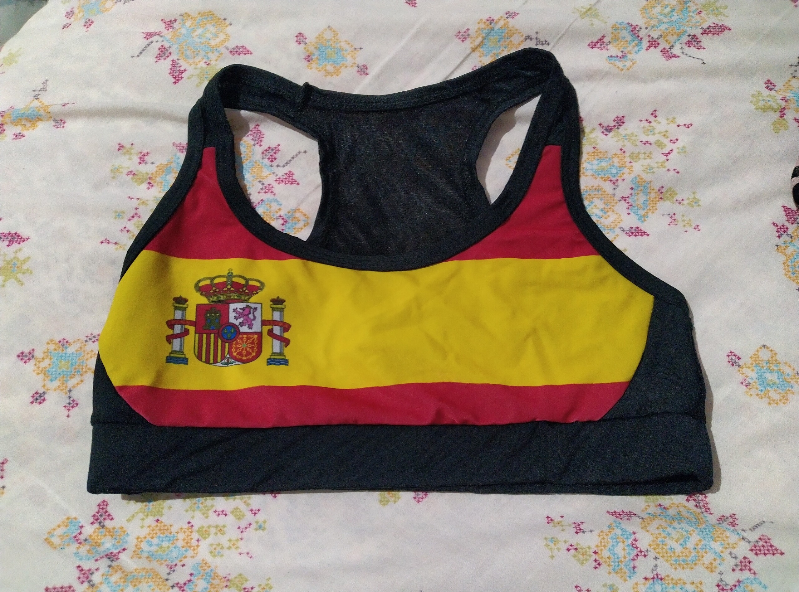 نیم تنه نخی طرح پرچم