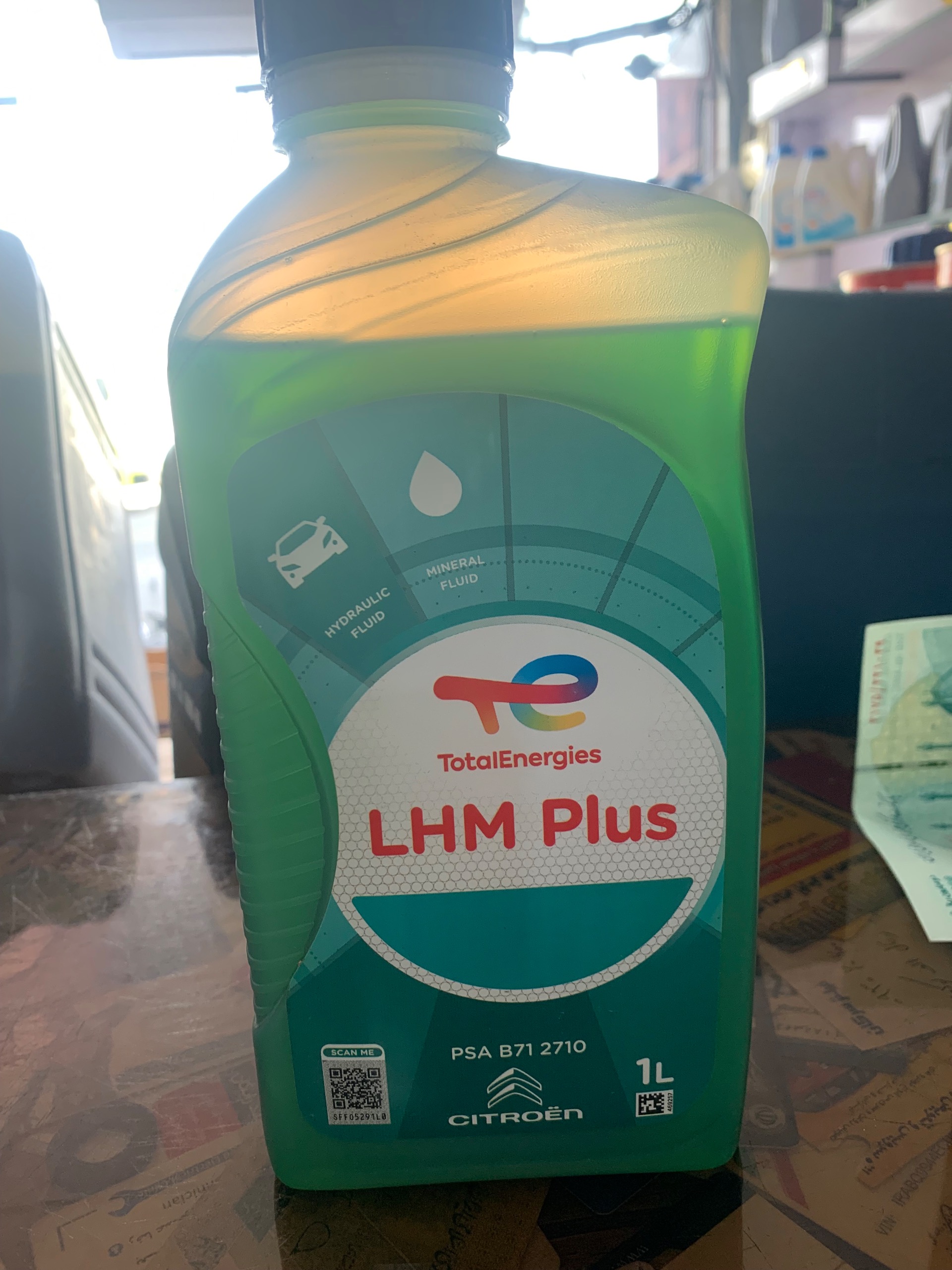 روغن هیدرولیک LHM اصلی توتال