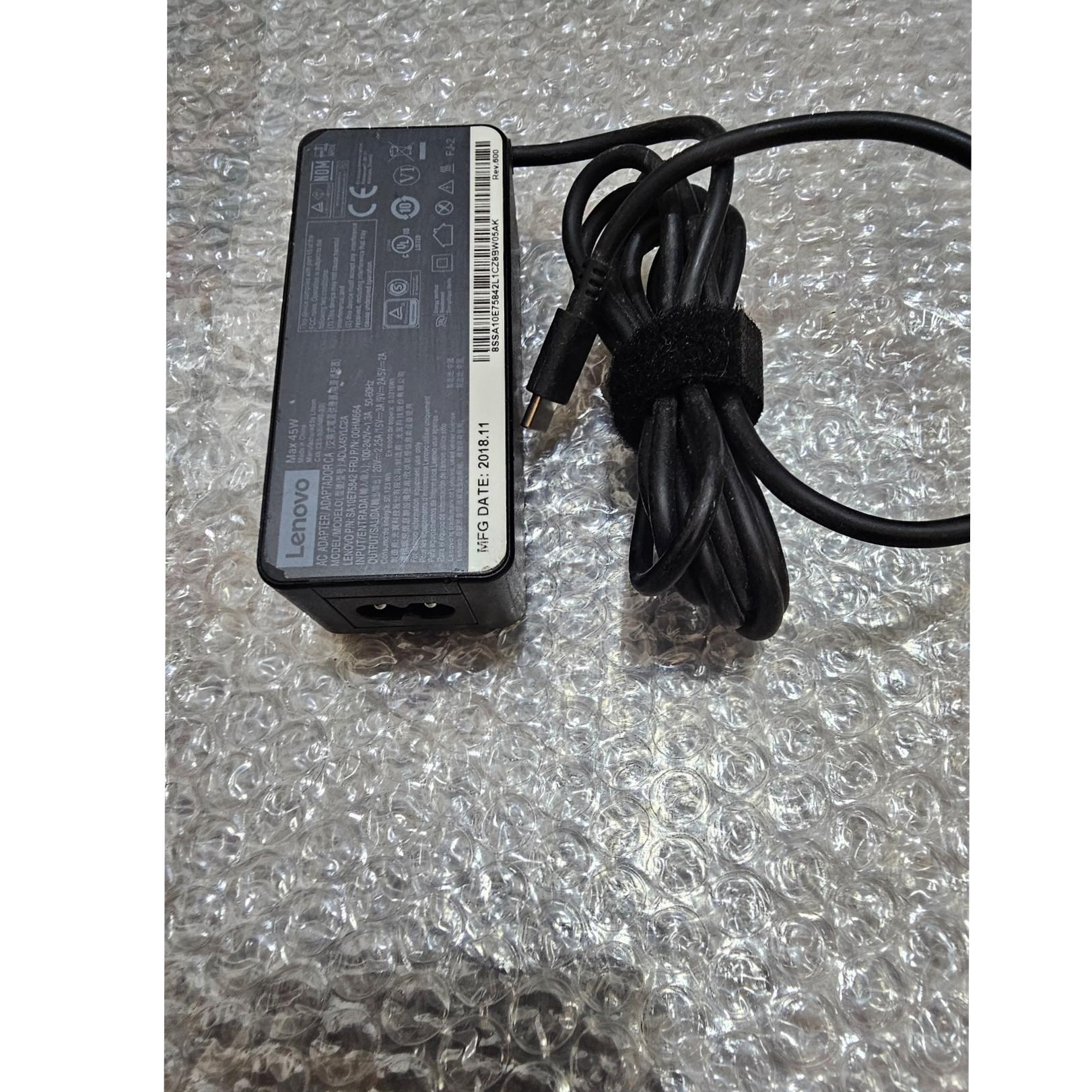 شارژر لنوو تایپ سی 45 وات
