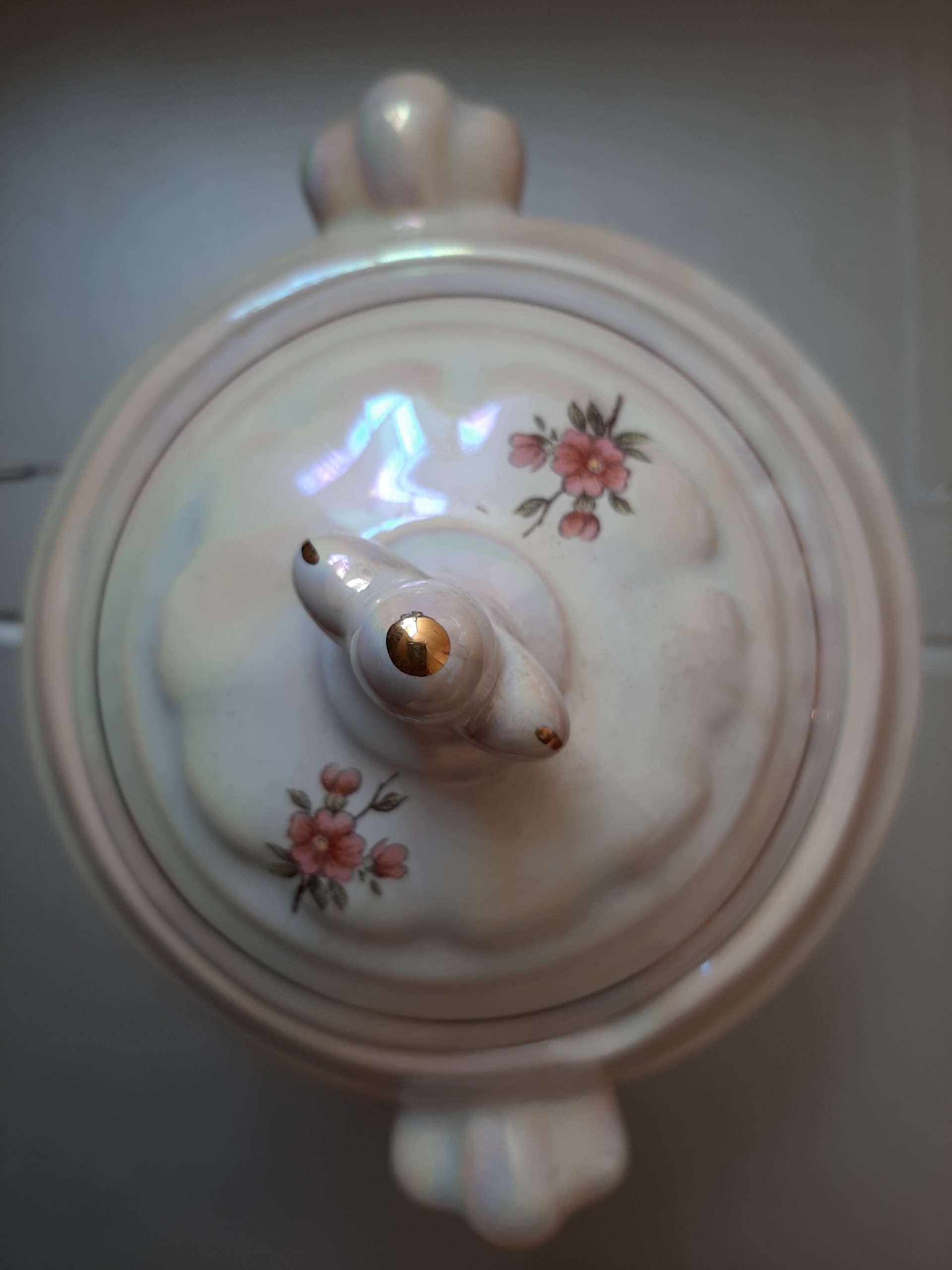 ظرف شکلات خوری سفالی