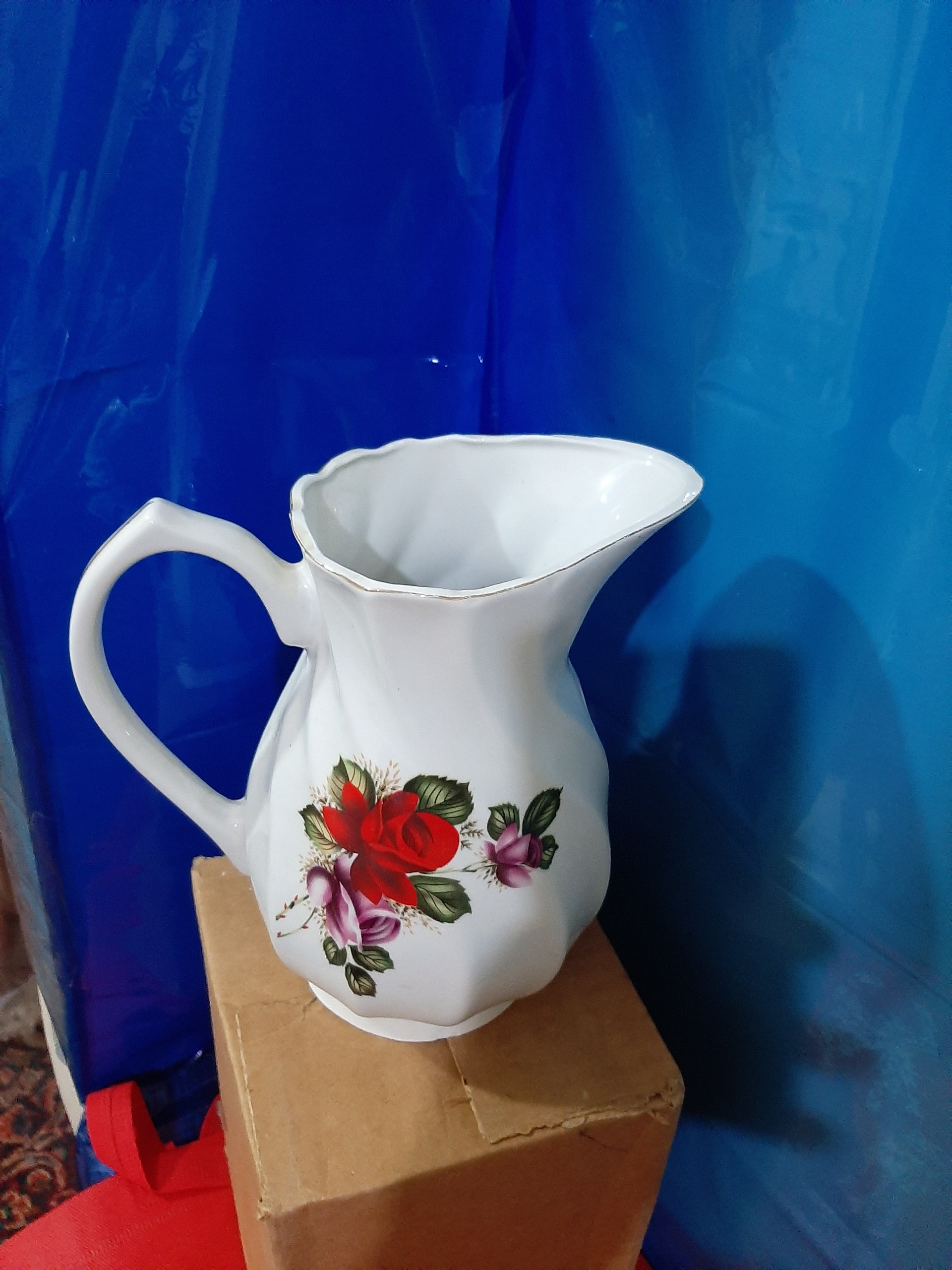 پارچ دسته دار جنس سرامیک مارک هیس قدیمی