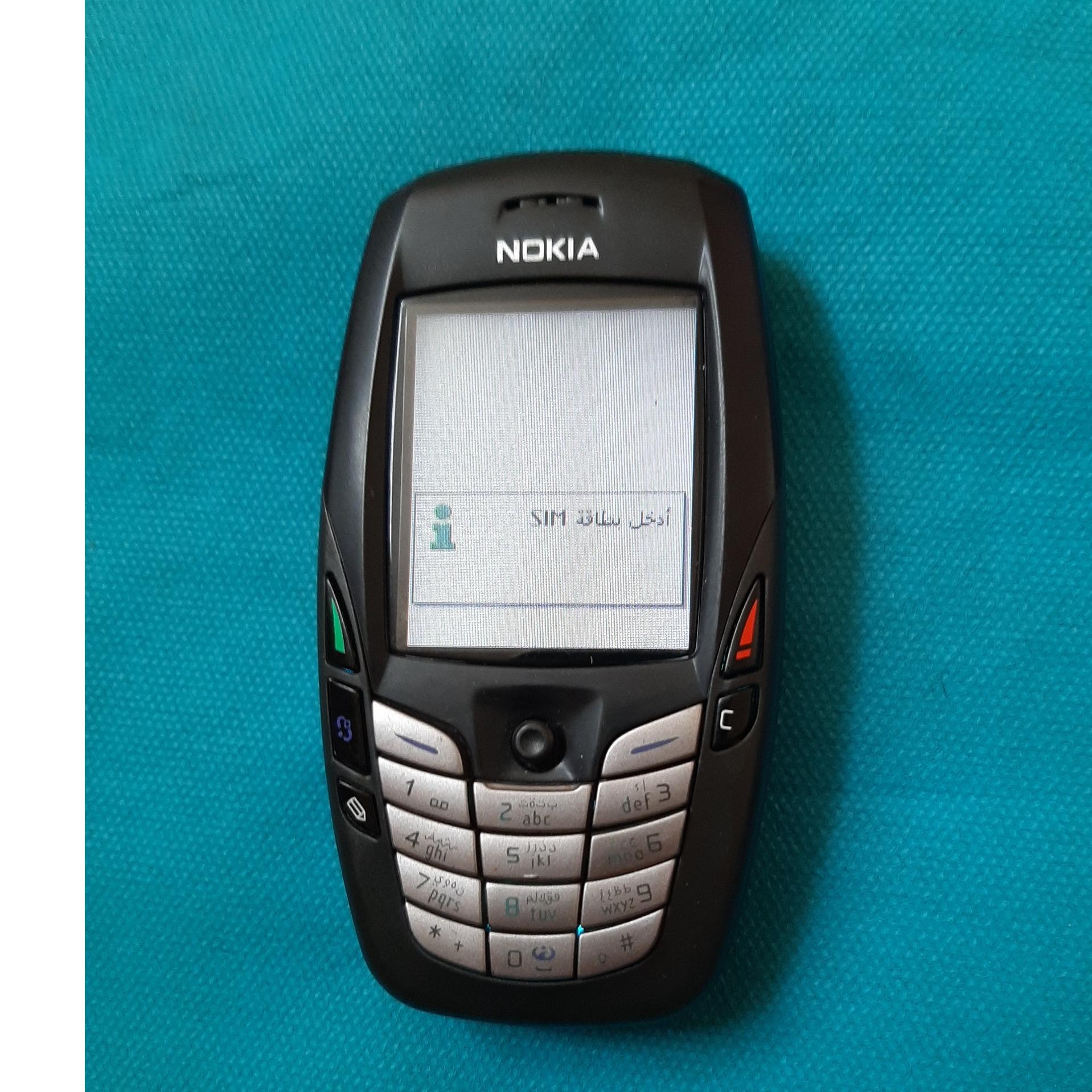 گوشی نوکیا مدل 6600 ریجستر نشده دکوری منو عربی