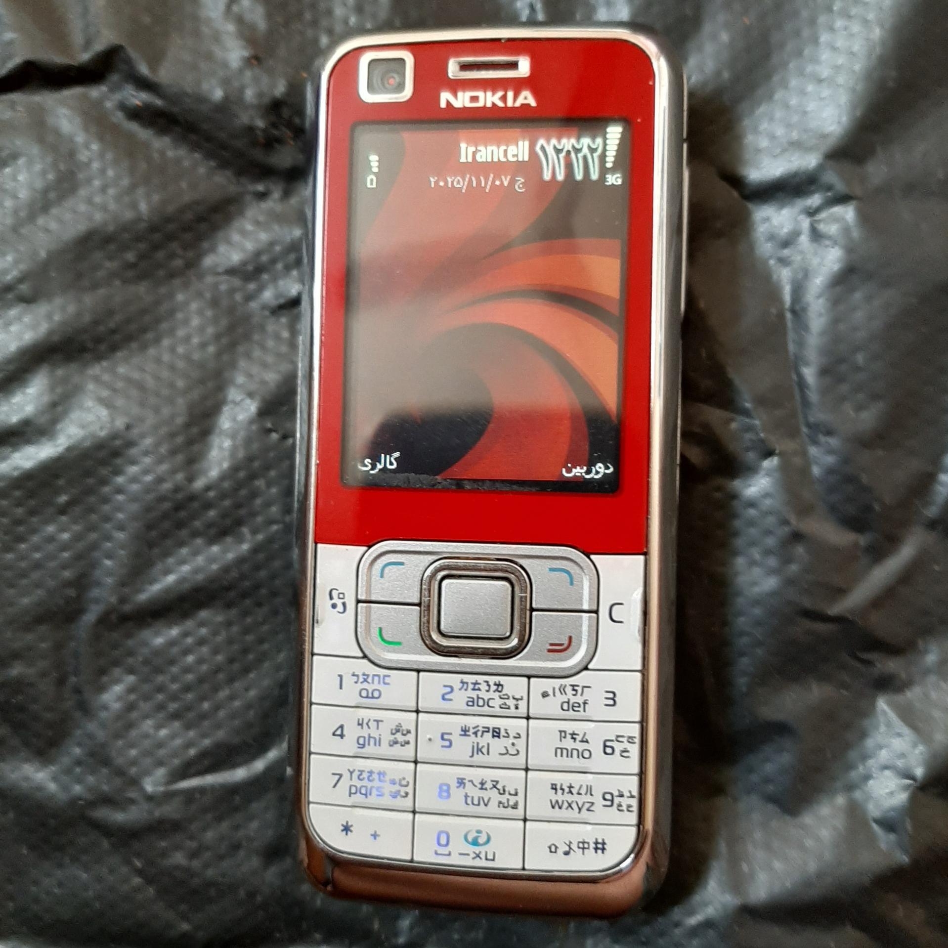 گوشی نوکیا مدل 6120 ریجستر نشده دست دو تمیز
