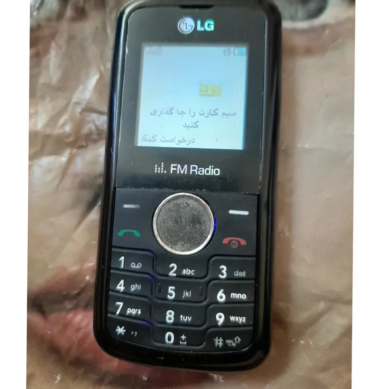 گوشی الجی kp105 ریجستر شده منو فارسی
