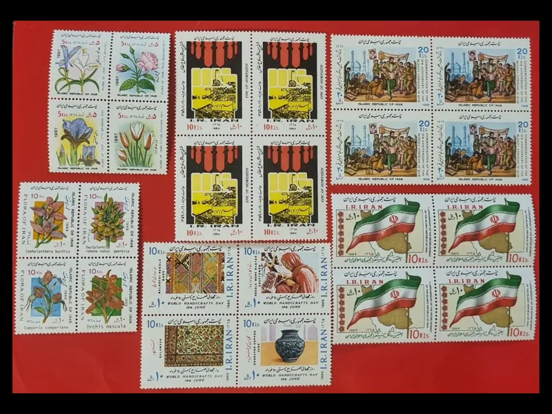 بلوک تمبرهای سال 1365، سال 1366 و سال 1368