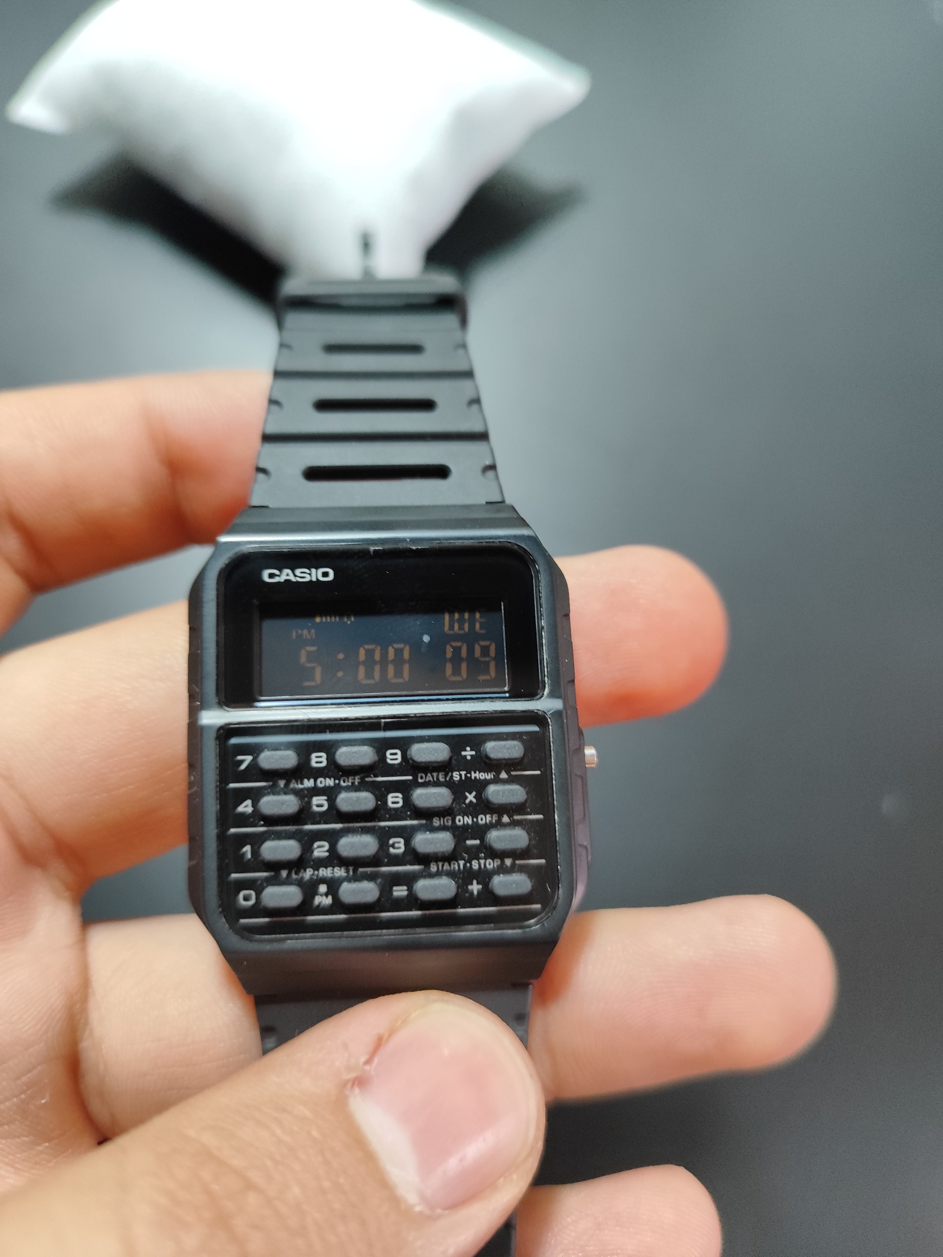 ساعت کاسیو ماشین حسابی مدل Casio CA-53WF-1B