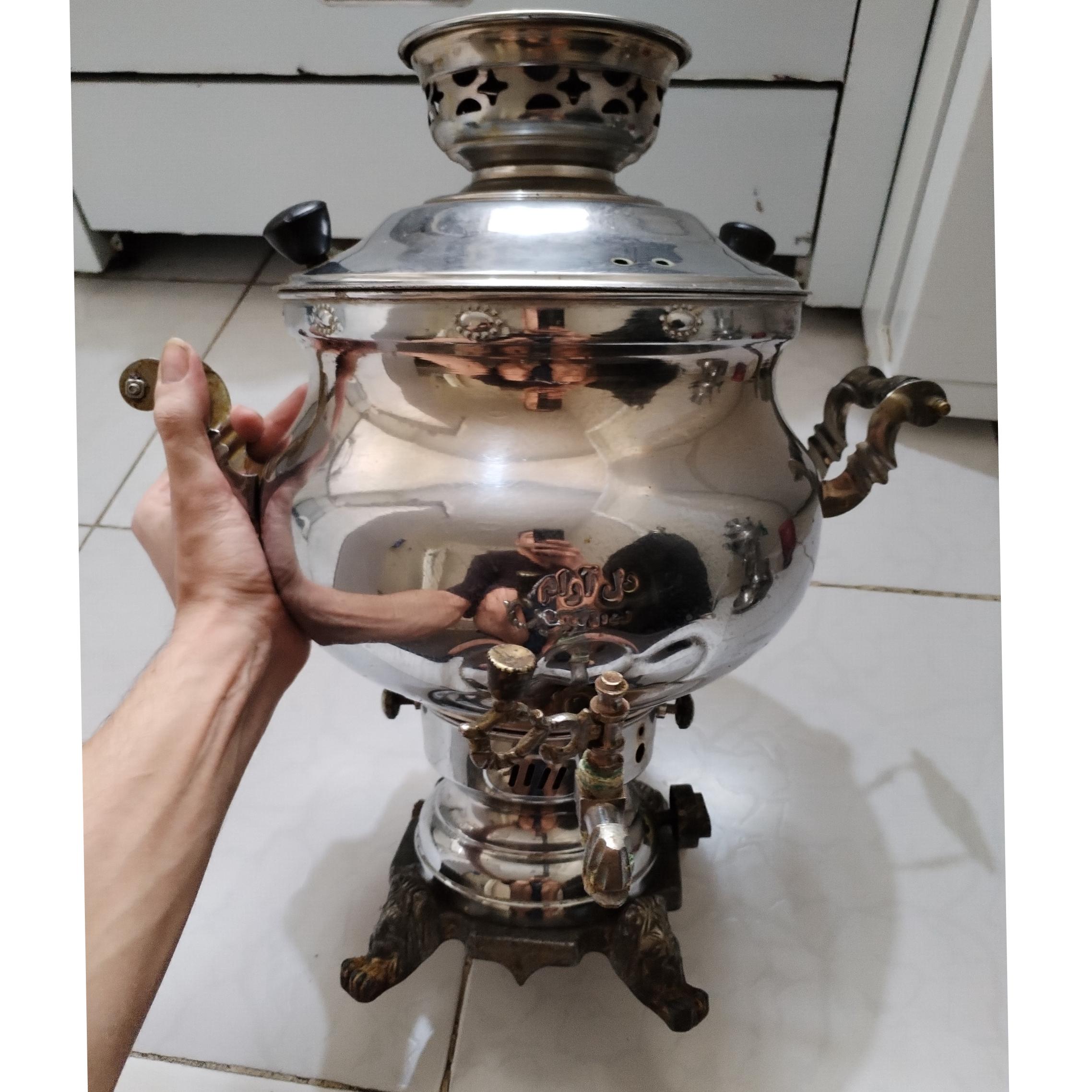 سماور گازی دل ارام جنس اصل 10 لیتری