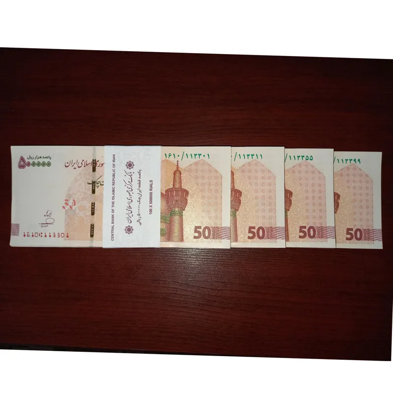 بسته اسکناس 500000 ریالی شماره جذاب