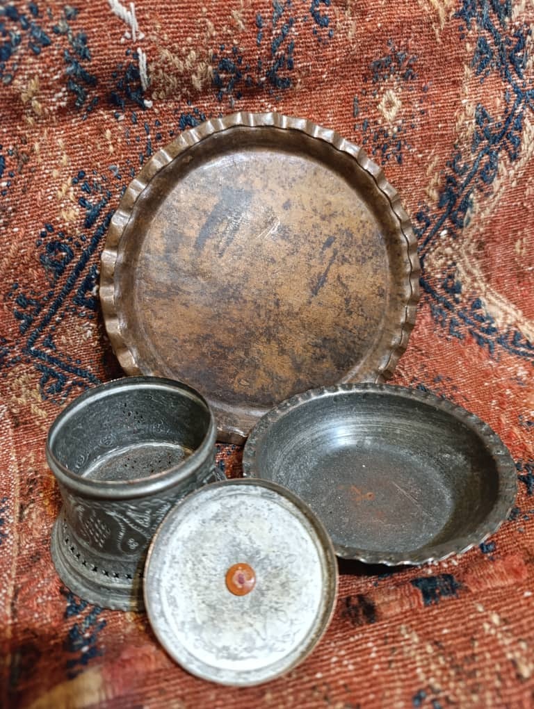 ظروف مسی جا صابونی