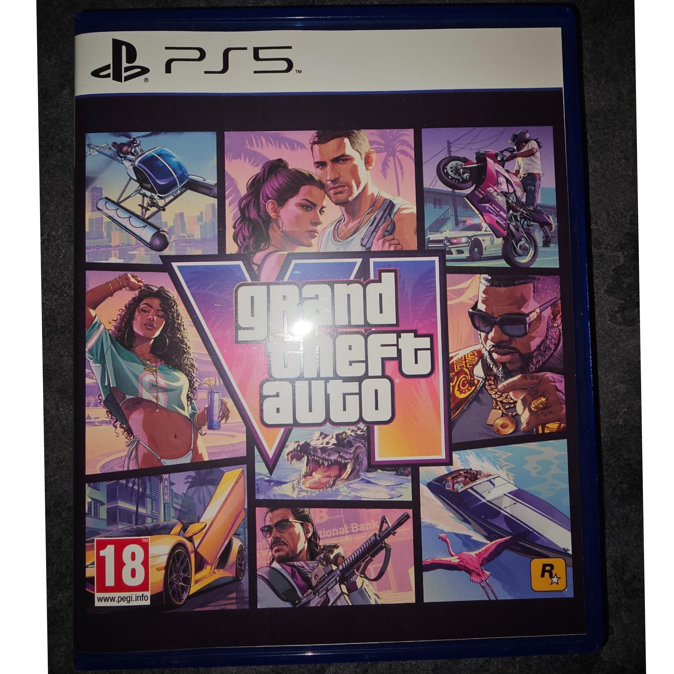 قاب سفارشی GTA VI برای PS5