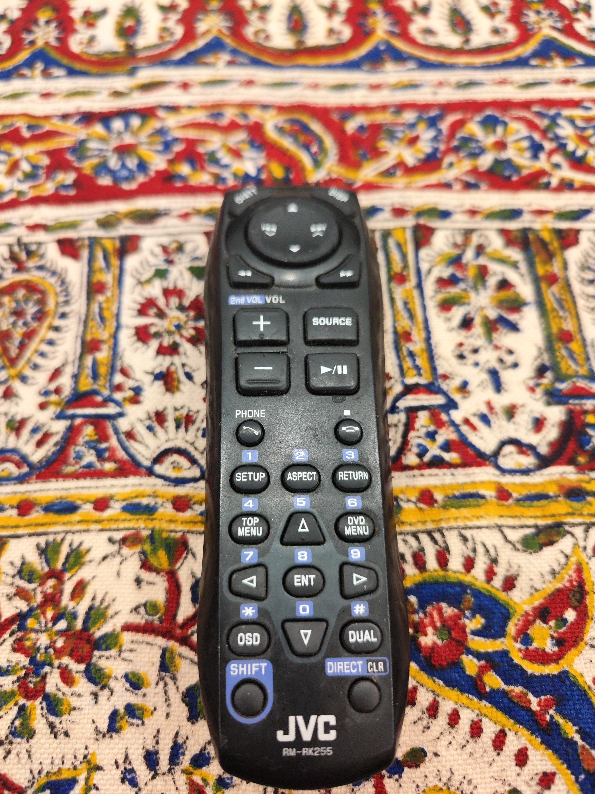 کنترل خلبانی jvc