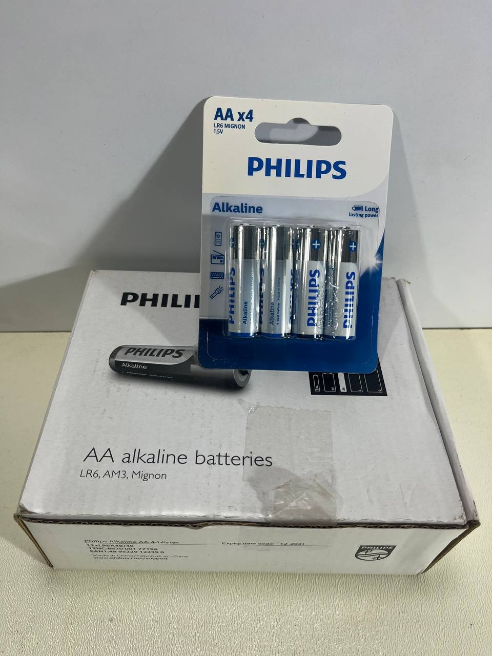 باتری قلمی فیلیپس AA alkaline