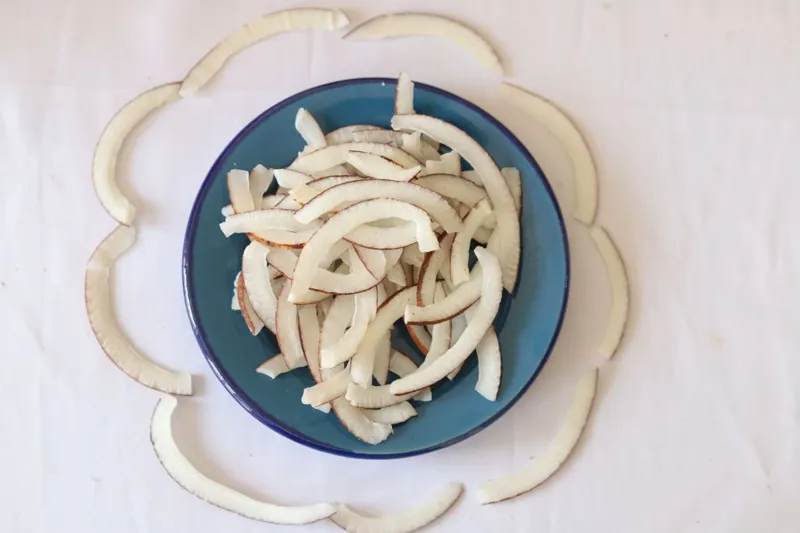 نارگیل خشک250گرمی فاطیما فلاح