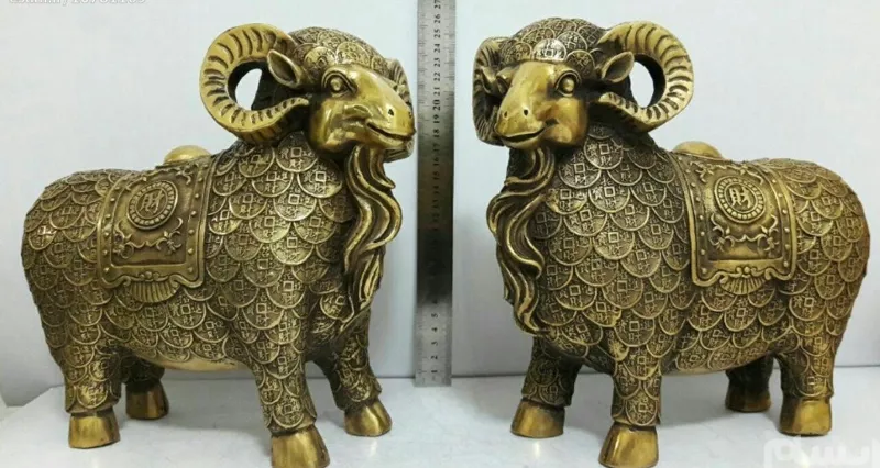 مجسمه قوچ یک جفت خاص