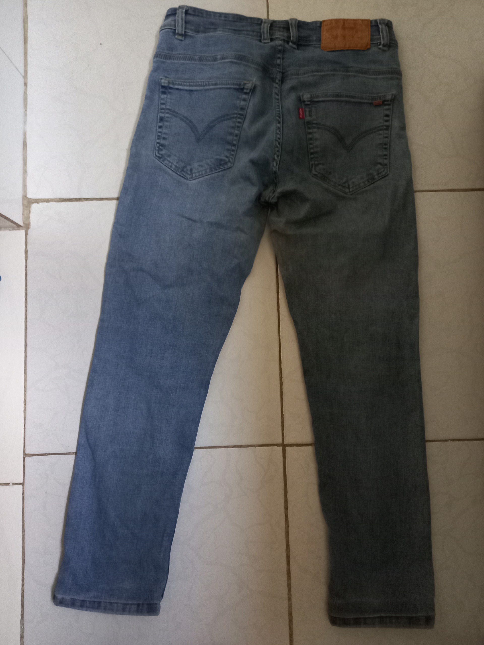 شلوار لی راسته