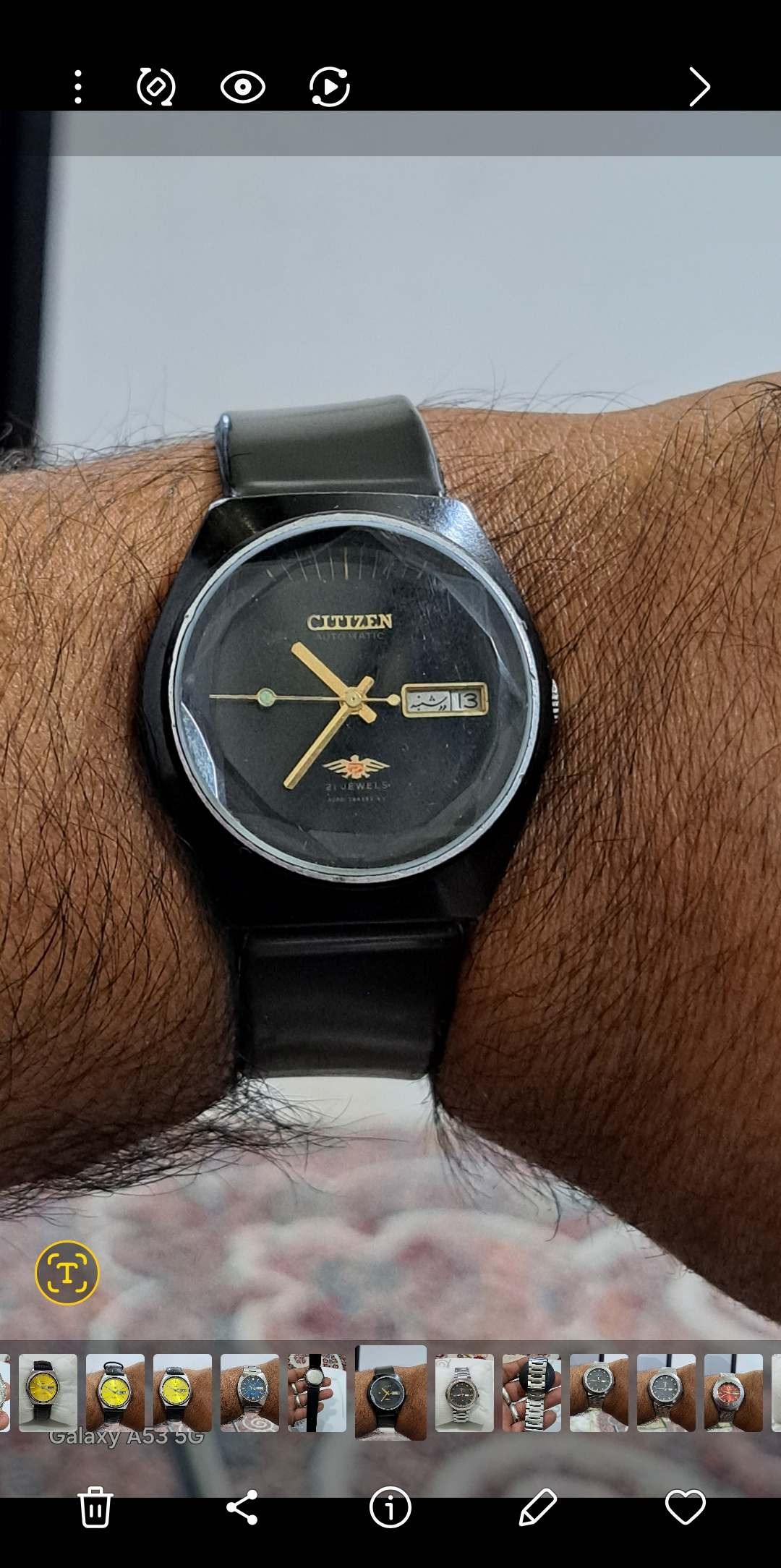 ساعت ستیزن اتوماتیک اصل