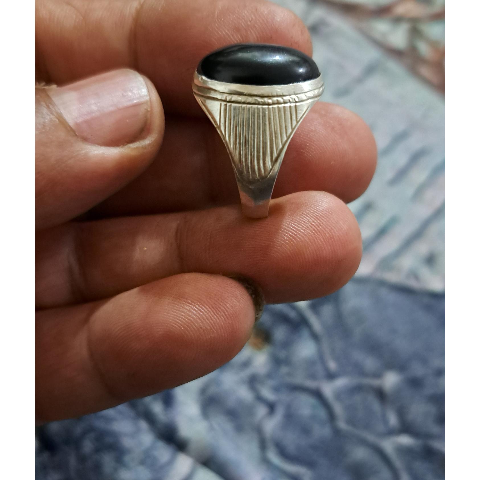 انگشتر عقیق نقره عیار بالا
