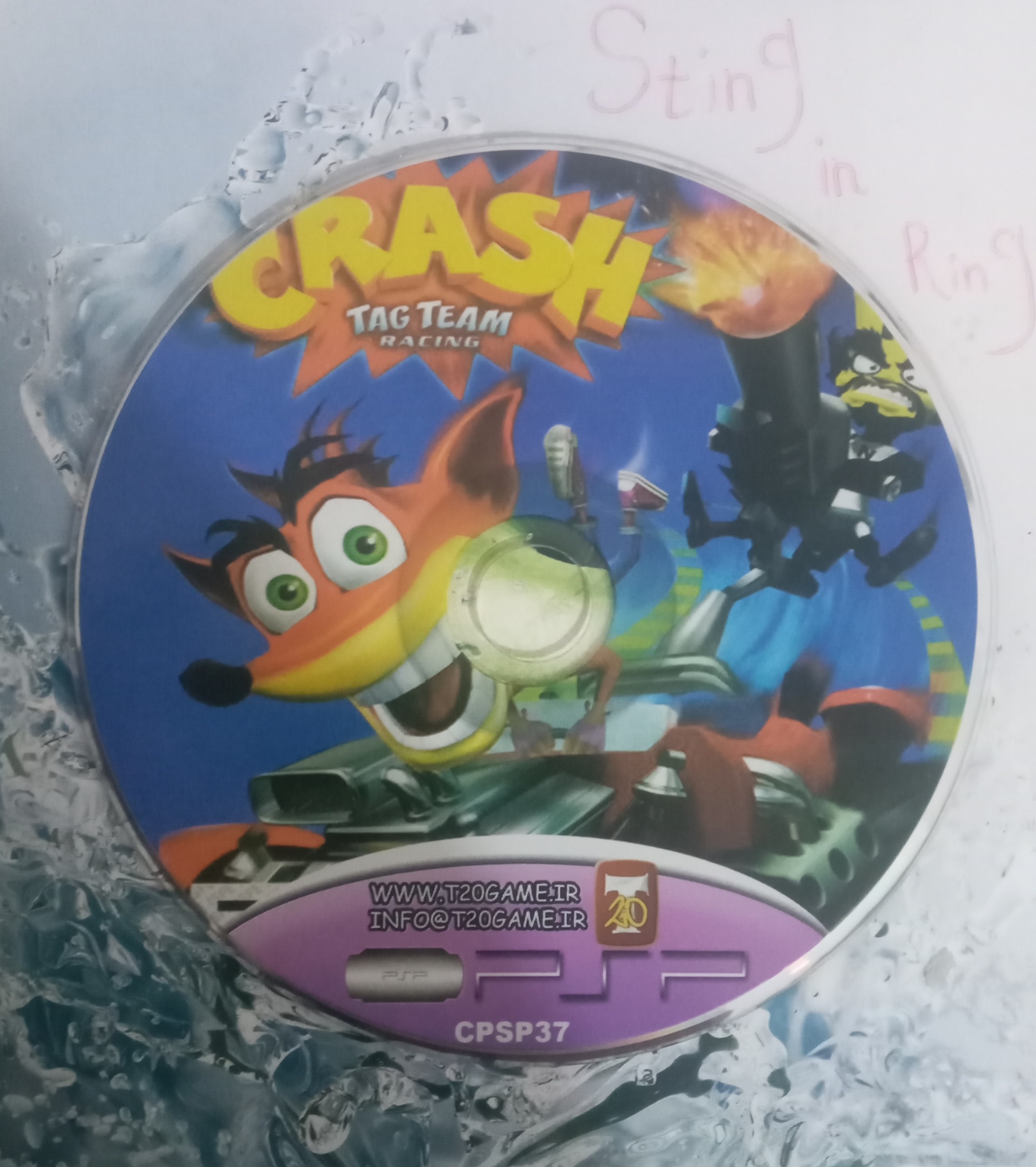 Crash Tag Team Racing مخصوص PSP
