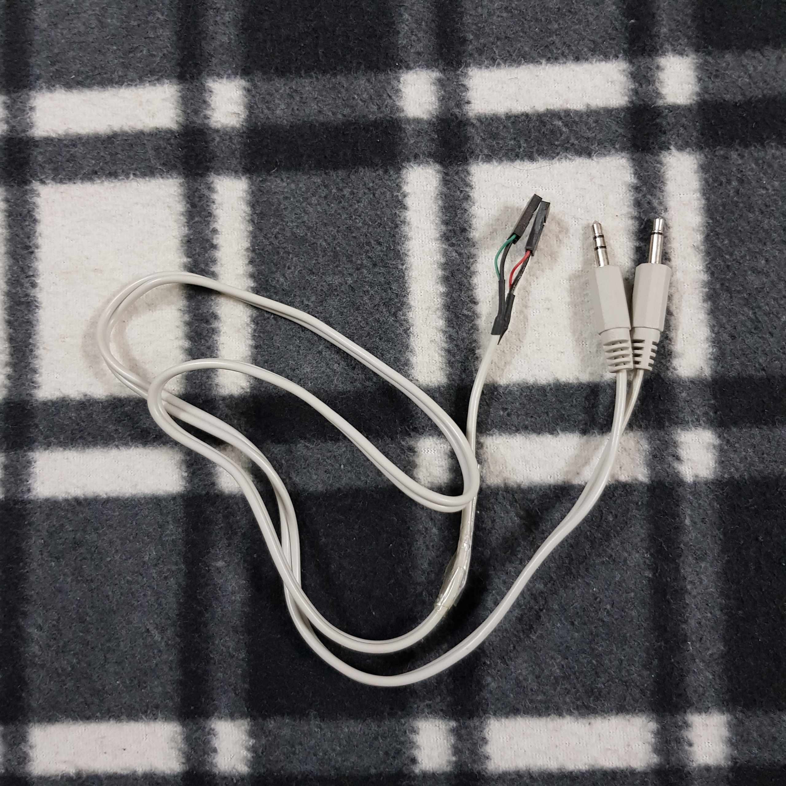 کابل تبدیل AUX و MIC (نری) به کانکتور داخلی رایانه